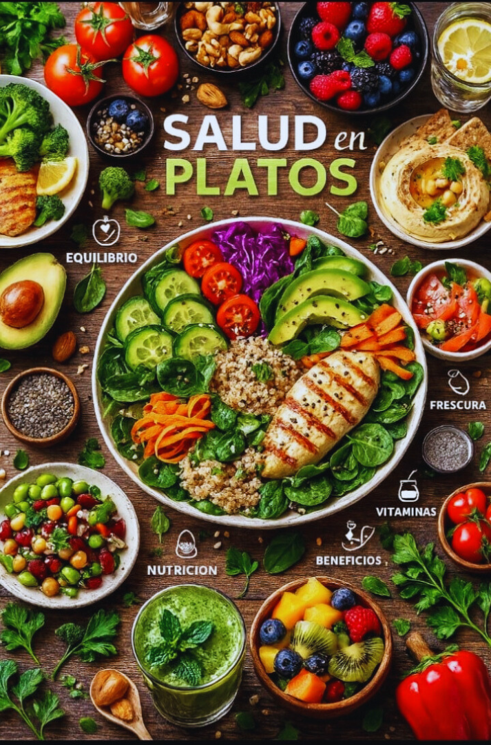 🥗 Comé sano, viví mejor con Salud en Platos ✨